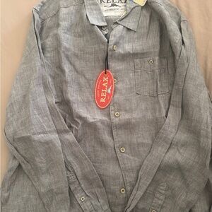 Men's Gray Casual Shirt